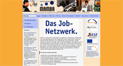 Desktop Screenshot of mamba-muenster.de